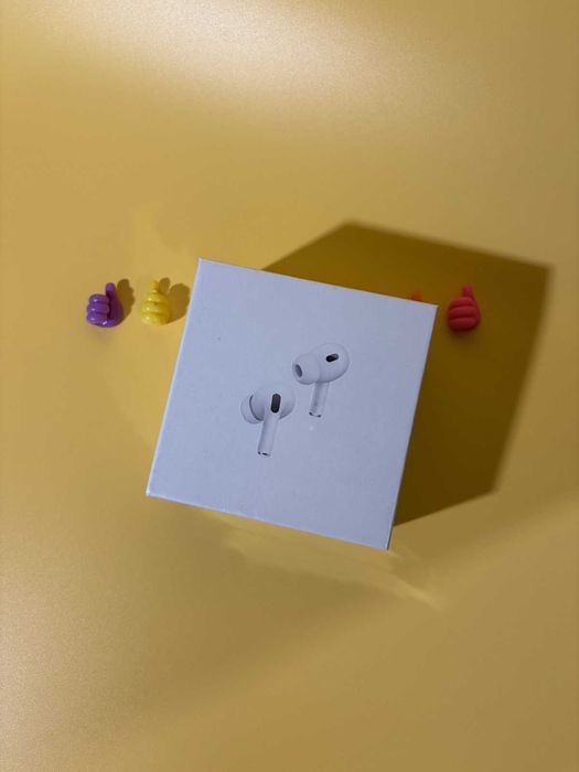Słuchawki bezprzewodowe AirPods Pro 2 (ANC) NOWE - zaplombowane!