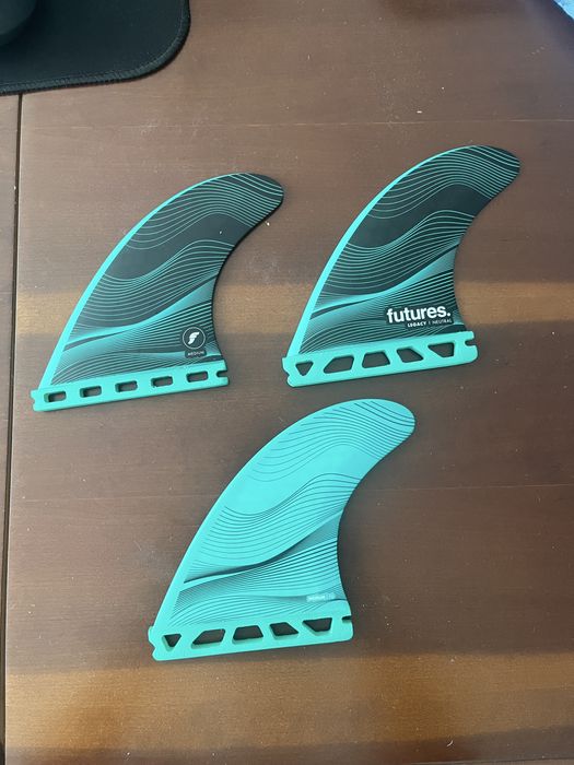 Quilhas Futures Fins F6 Legacy Series - Tri