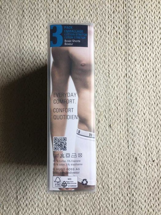HUGO BOSS -- Pack com 3 boxers --- Tamanho  M --- NOVO na caixa