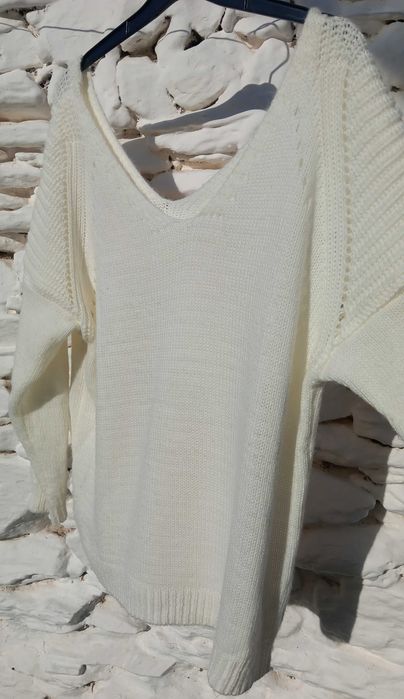 Blusa de malha com laço