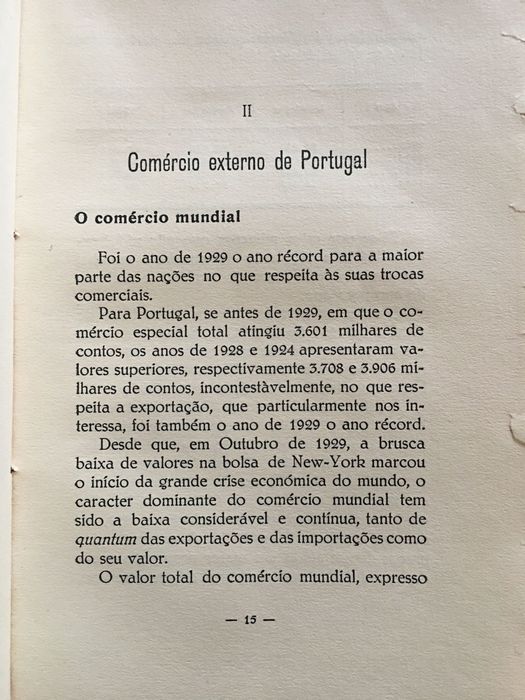 Caciquismo/ Política Comercial/ Evolução Demográfica