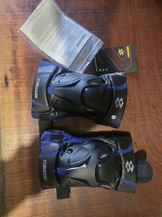 Joalheiras e cotoveleiras para moto, bicicleta, skate ou outros desportos