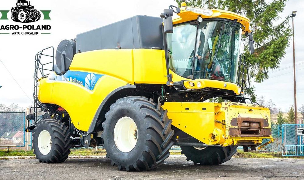 Комбайн NEW HOLLAND CR 9060 - 2008 - 2554 м/ч + жатка 6,09 м