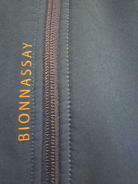 kurtka męska softshell z kapturem Quechua bionnassay 500 XL niebieska