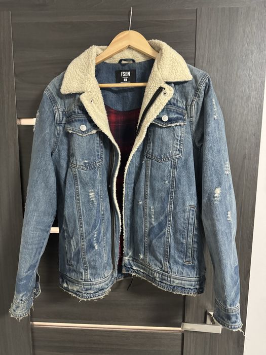 Męska kurtka jeansowa S stylowa klasyka stan idealny chłopięca chłopca