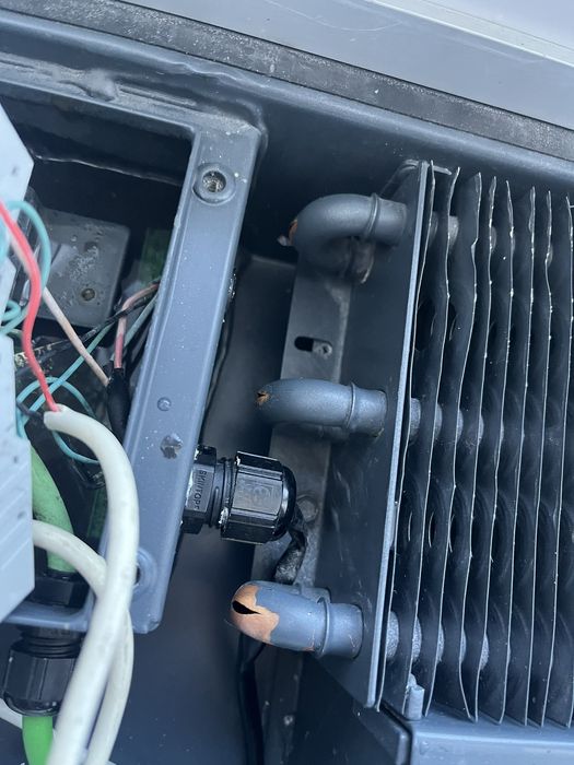 Пайка котлів,мідних  колонок теплообмінників