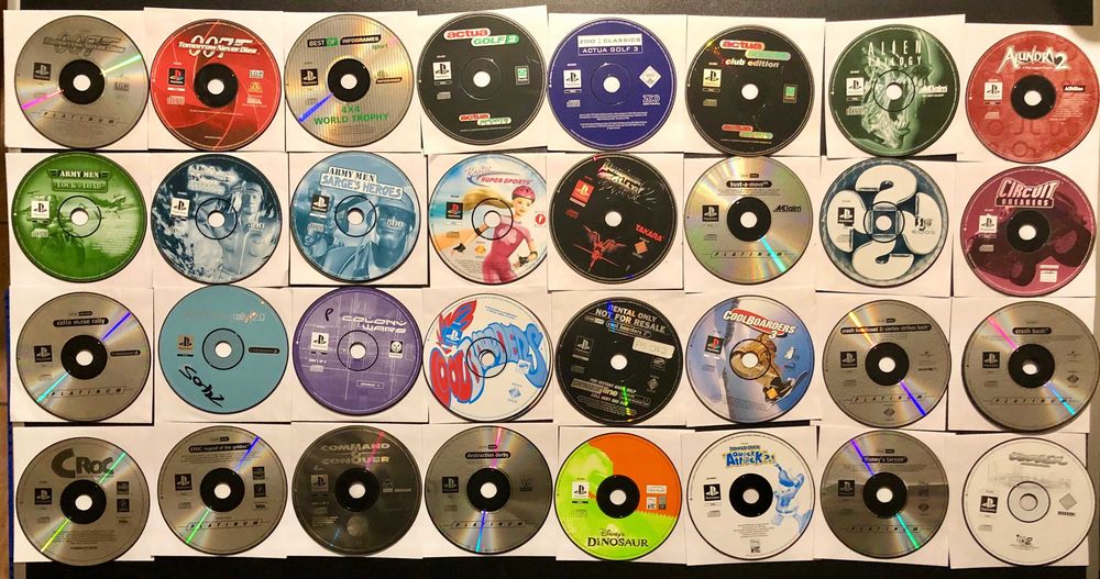 JOGOS PLAYSTATION 1 / PS1 (Sem Manual e Outros) || Ler Descrição↓