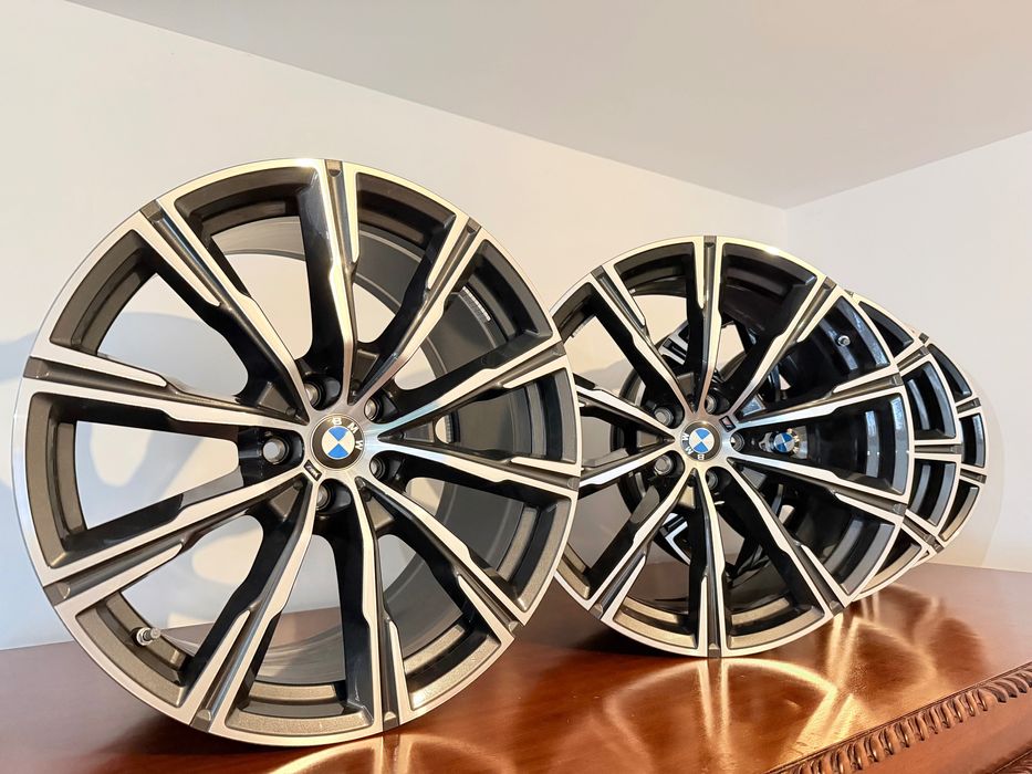 4x Oryg. Felgi BMW X5 LCI (G05), X6 LCI (G06), M Star Spoke 740M 20”