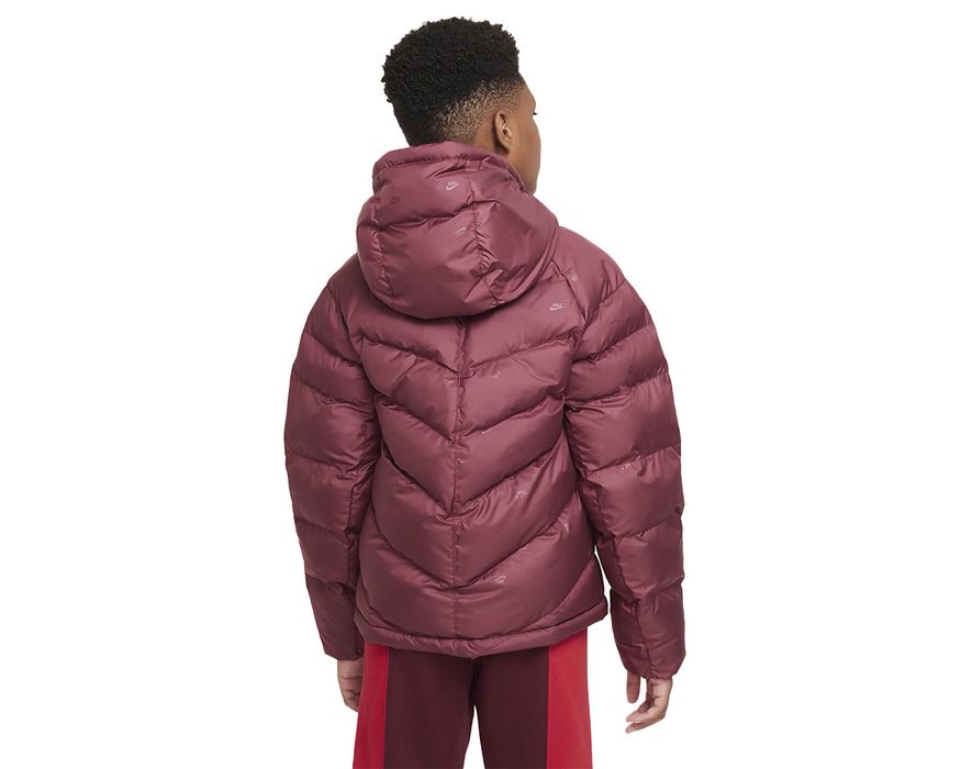 Подростковая, детская зимняя куртка, пуховик Nike 158-170 cm унисекс