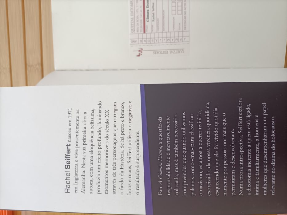Livro A câmera escura