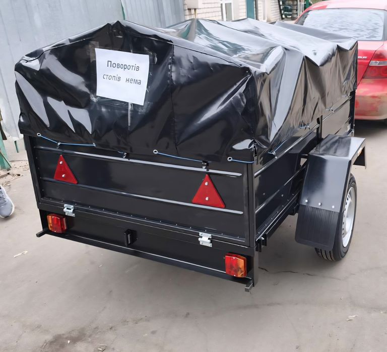 Причеп "КРЕМІНЬ" 2×1,3м  ціна від завода; Причіп купить прицеп
