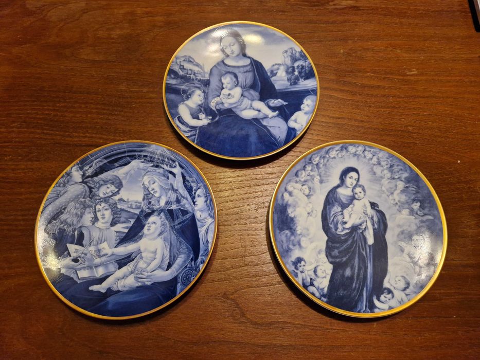 Pratos de natal em porcelana portuguesa das Coleções Philae