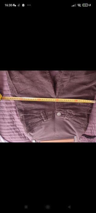 Krótkie Spodnie rybaczki ciążowe S h&m mama