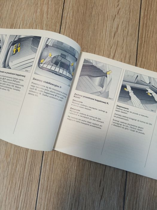 Opel Astra G instrukcja obsługi stan idealny