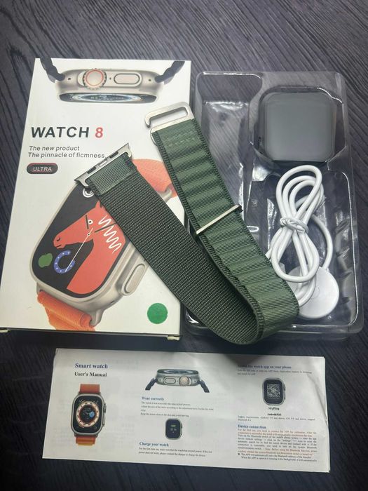 Продам новий смарт годинник Smart watch series 8 XO M8 Pro Ultra 49мм Українська мова