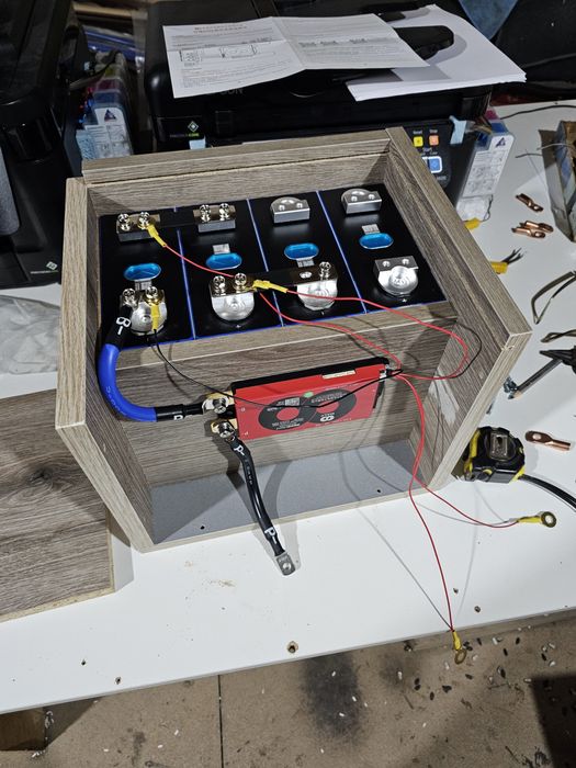 Електростанція. LifePo4 EVE 280a grade a, зарядка hp 100a, fchao 1200w