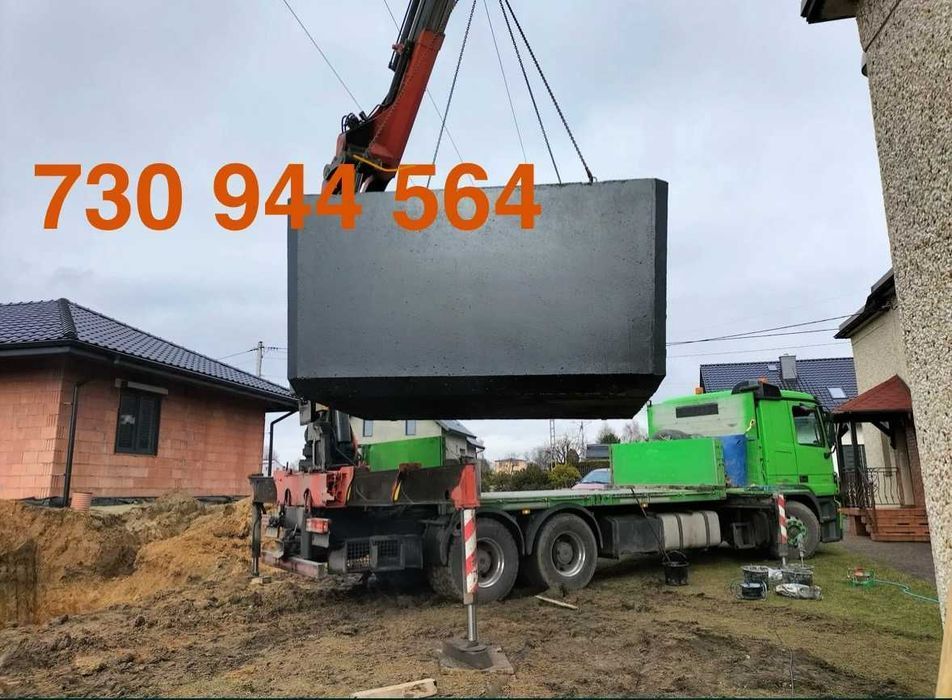 Zbiornik Betonowy Szambo Betonowe Szamba Zbiorniki na Deszczówkę ATEST