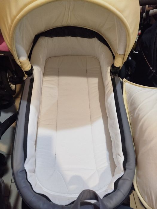 Дитяча каляска 2 в 1 Victoria Gold Classic Еко-шкіра