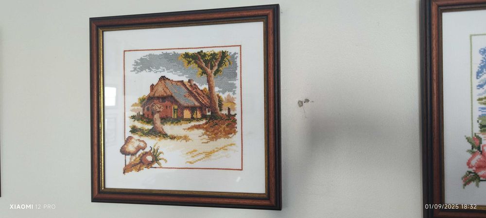 Quadros ponto Cruz, Quatro estações