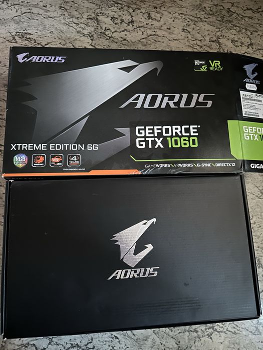 Видеокарта AORUS Geforce GTX 1060 6gb