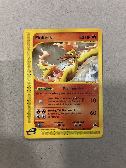 Cartas Pokémon Clássicas e Holo (Wizards / Anos 90 e 2000)