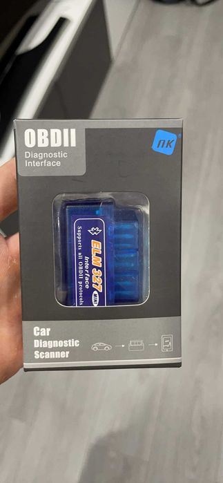 Máquina Diagnóstico Automóvel OBD2 Bluetooth Mini c/ Software - Nova