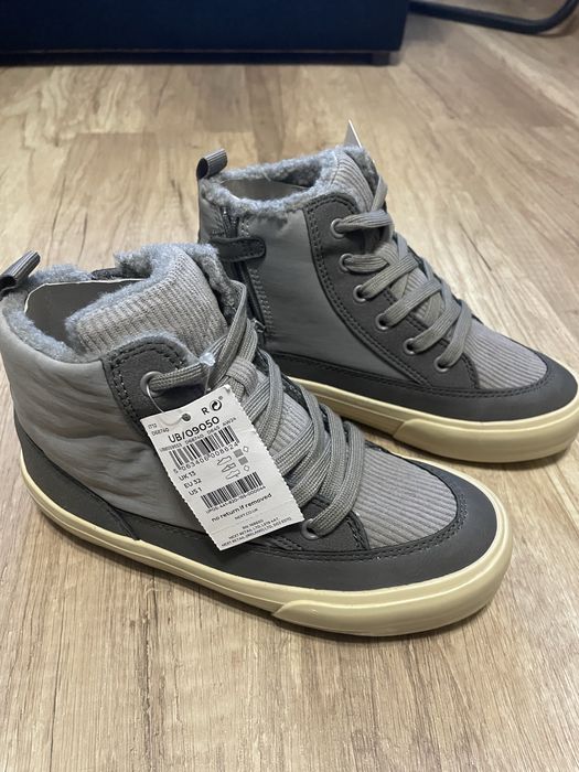 Дитячи утеплені кеди Next(EU 25.5, EU 26.5, EU 29, EU 30.5)