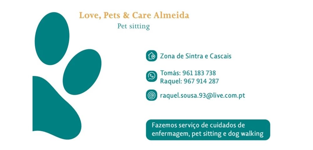 Petssiting , Dogwalking e serviço de enfermagem