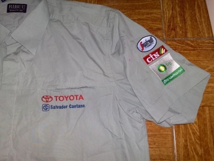 camisa toyota