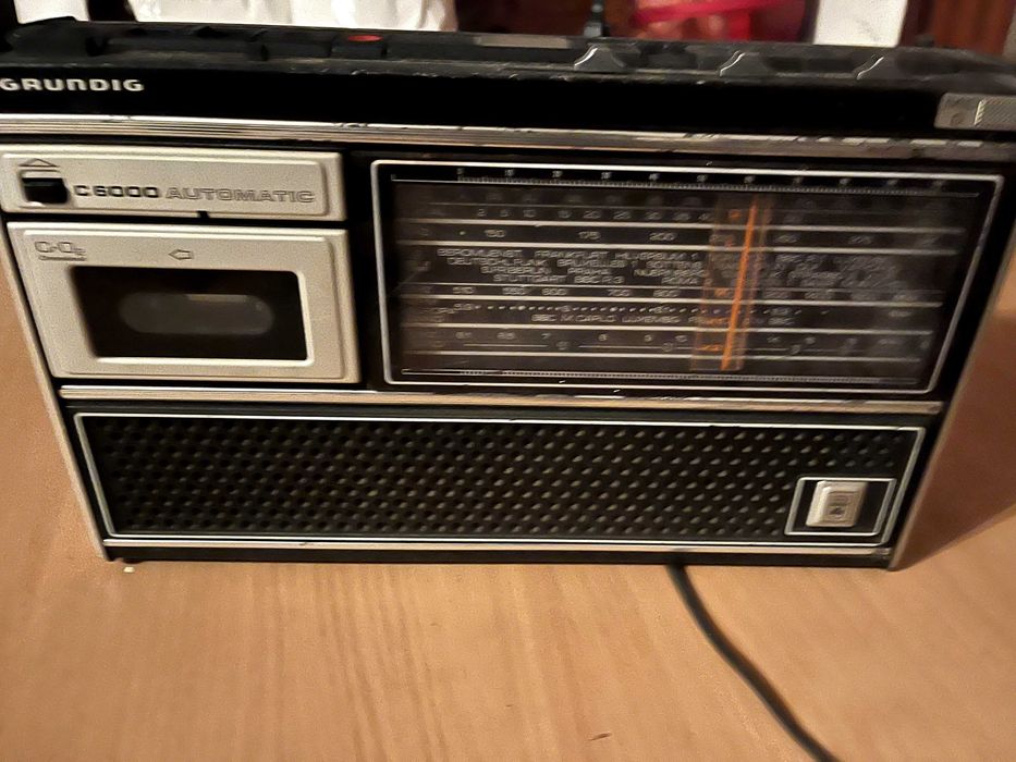 Radio/ gravador + leitor de cassetes