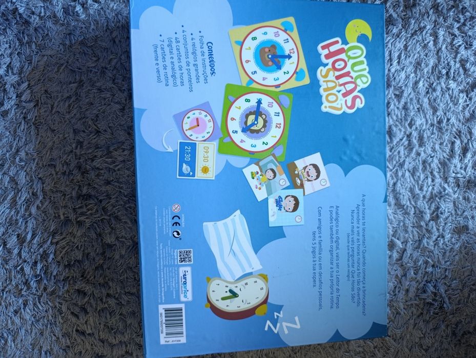 Jogo para aprender a ver as horas
