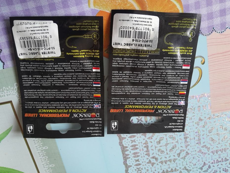 Rybki- gumy  na szczupaka Robinson