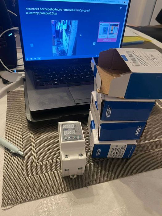 Реле контроля напряжения TOMZN[TOVPD1-40-EC]-40A!