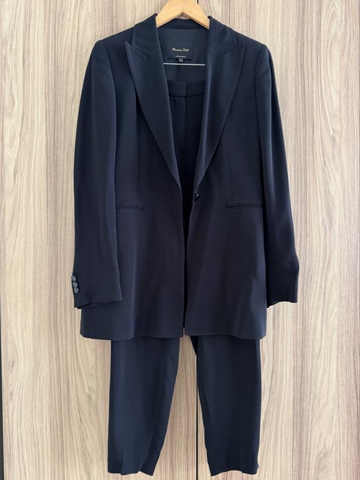 Massimo Dutti брючний костюм чорний р.40