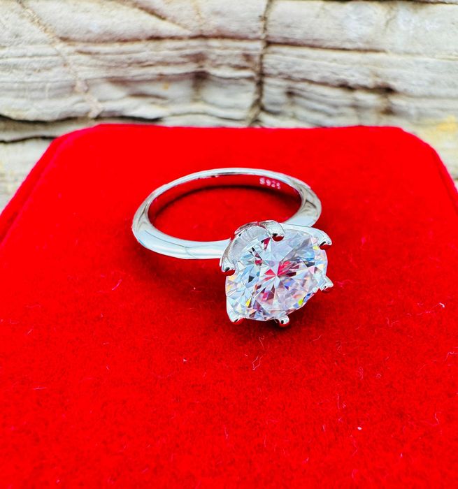 Pierścionek Diament Moissani 5CT ! Gratisy:) Promocje !:)