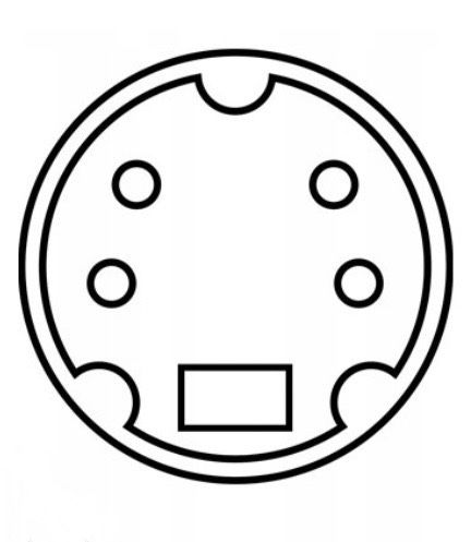 Przejściówka/adapter - RCA na 4-pinowy mini-DIN (S-Video), dł. 14 cm