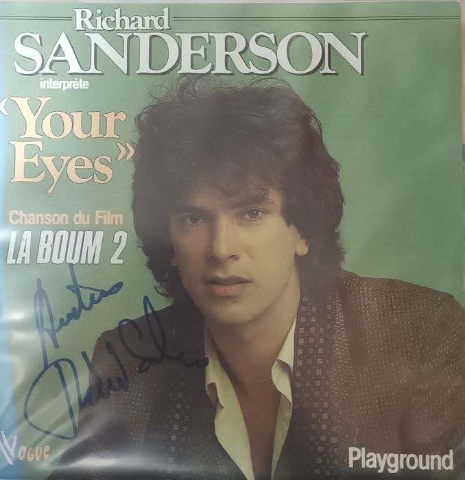 Vinil Autografado La Boom2 Richard Sanderson
