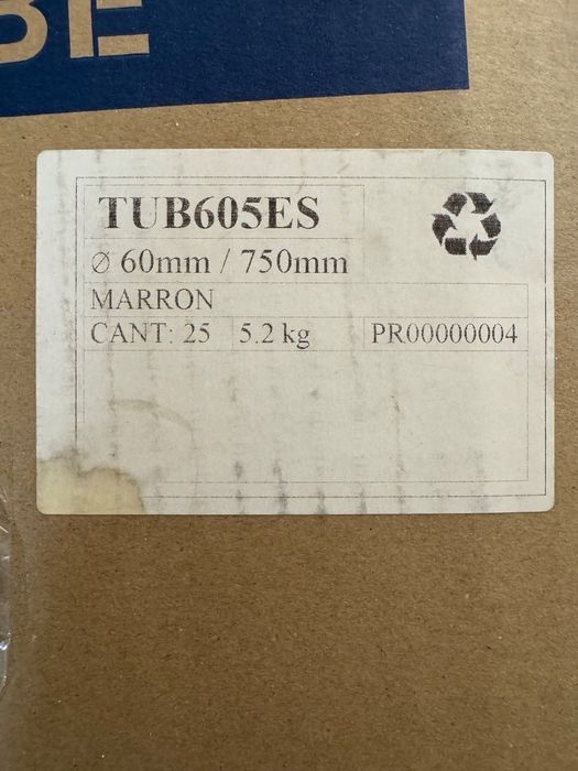 Tubos de cartão