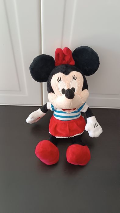 Peluches Boneca Minnie da Disney. Com som. 37 cm