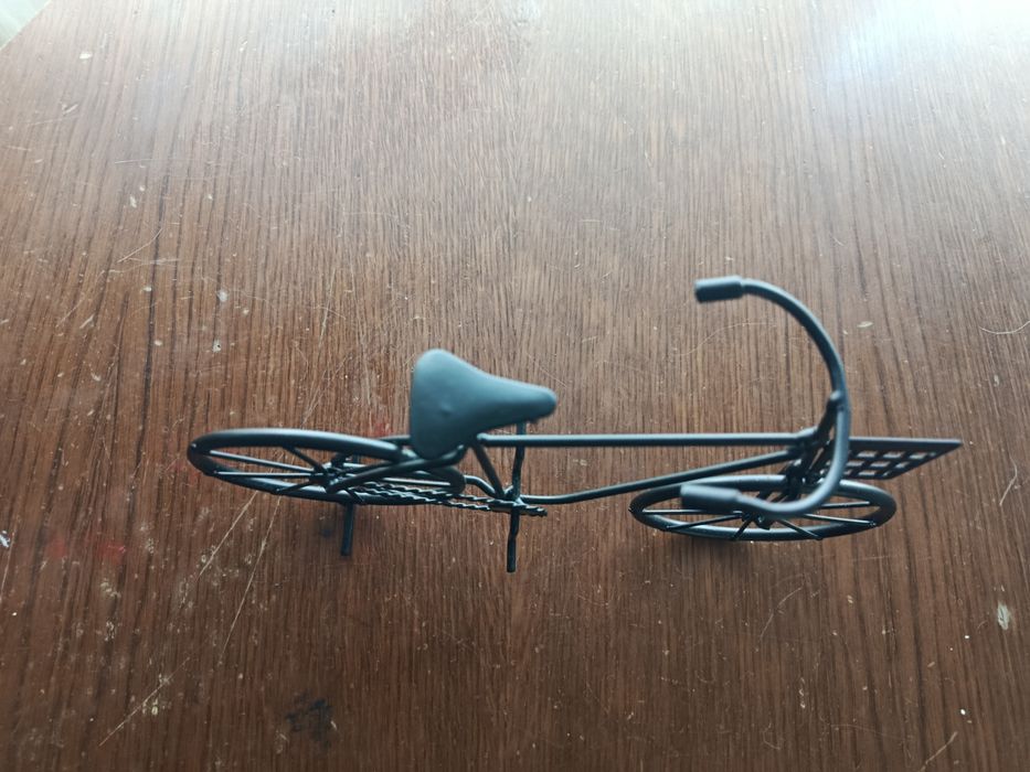 Peça decorativa bicicleta