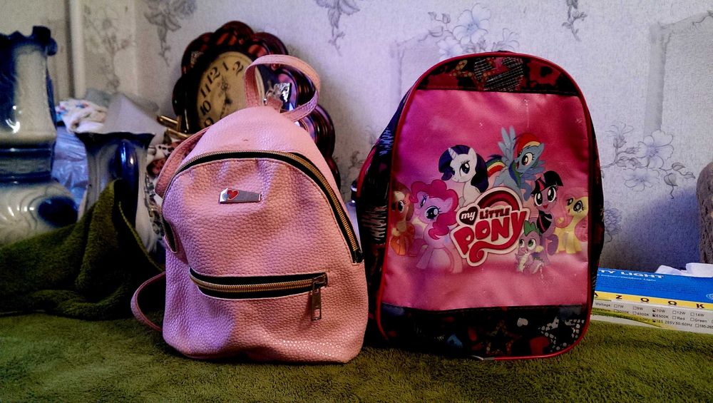 Детский Портфель + Рюкзак= цена за оба