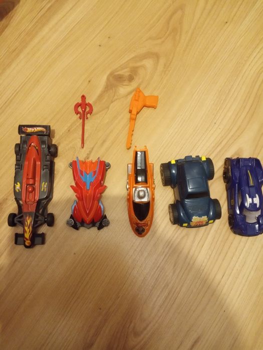 Hot wheels  McDonald's zestaw resoraki duże auta na napęd ,samochody