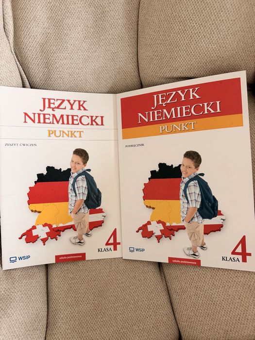 PUNKT 4 J.Niemiecki  NOWE Podrecznik + Ćwiczenia