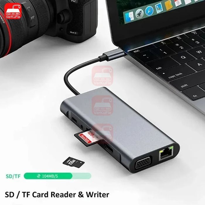 Dock USB C 11 em 1 HDTV