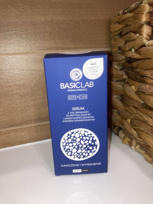 Basiclab trehalozowy krem i serum 10% i 5% peptydu snap-8