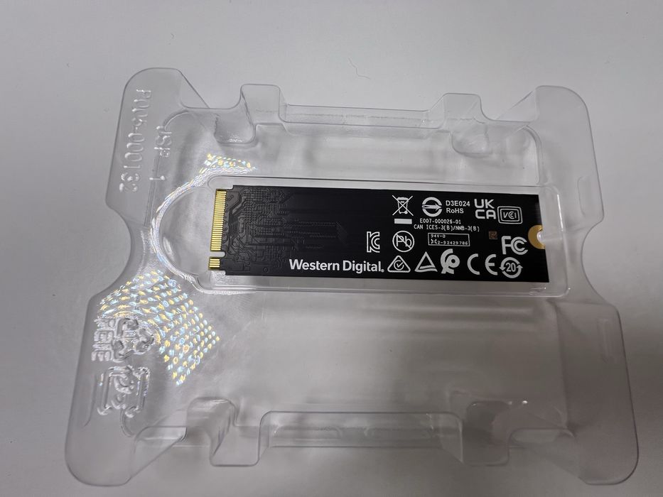 SSD WD Black SN770 1TB NVMe Gen4 – 5150MB/s (Como Novo)