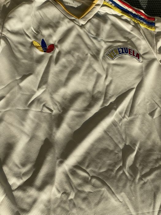 Camisola Venezuela T-shirt branca adidas