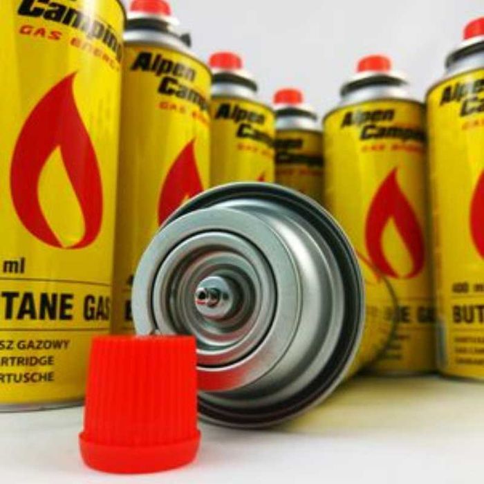 Kartusze gazowe Alpen Camping karton 16 szt 400 ml - PRZESYŁKA OLX