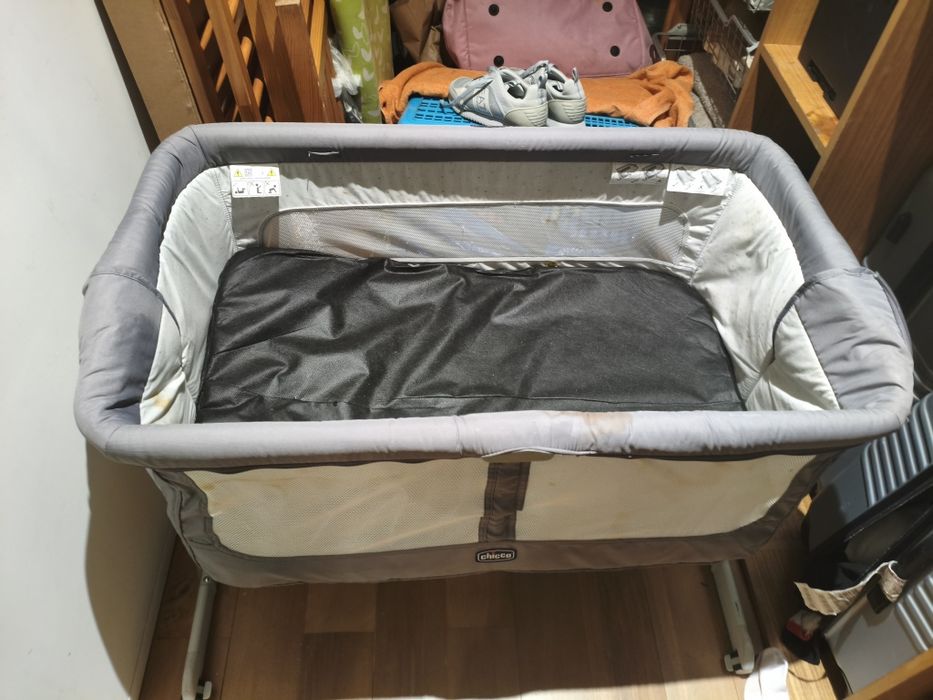 Vendo Berço Next to me , oferta berço de madeira com colchão