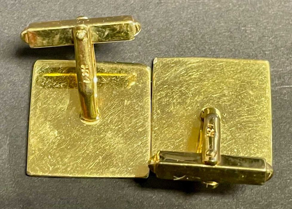 Złote spinki do mankietów 8kt (333) 9,53 gram